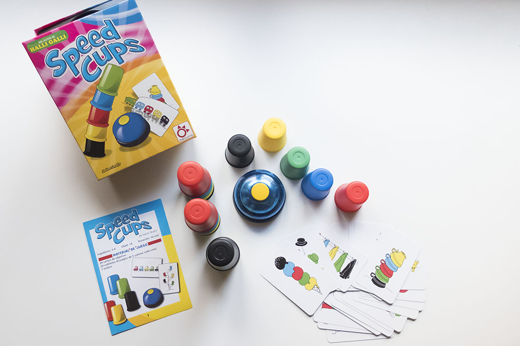 Speed cups: azkartasun eta kontzentrazio jokoa